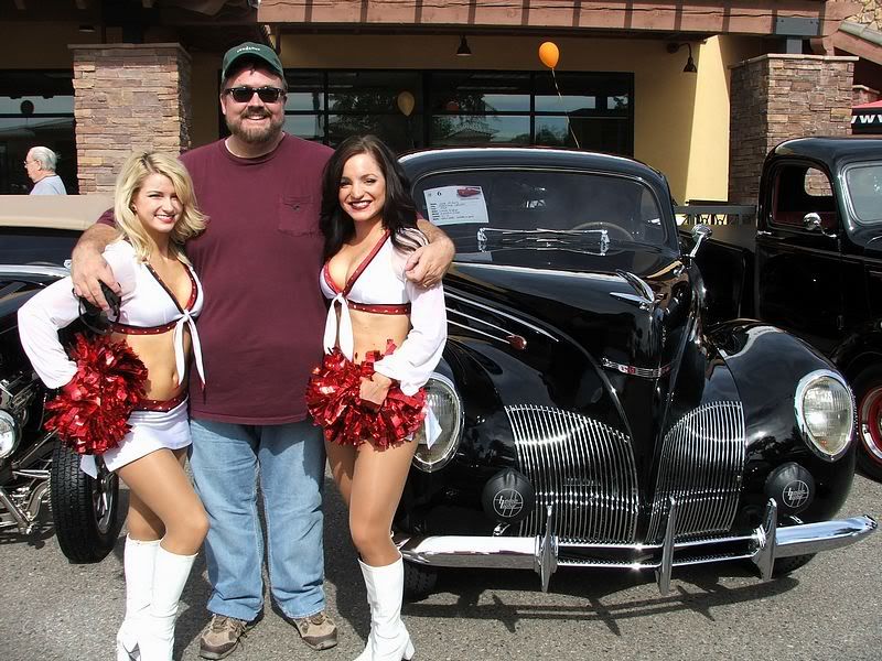 Surprise AZ Car show that I put on today...pics with Cheeleaders, too